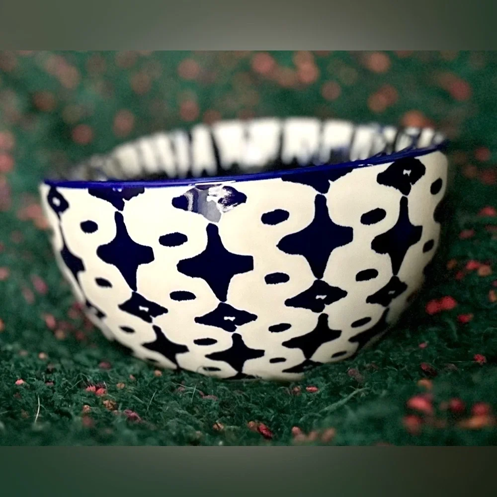 ‼️RARE‼️🎸West Elm🎸🔥NWOT🔥INDIGO TIE-DYE Nesting Bowl Set(3)